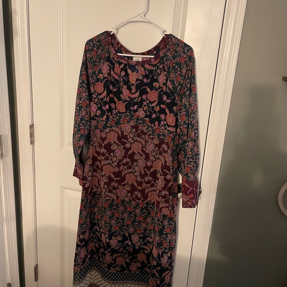 CAbi Floral Long Sleeve Maxi Dress - Picture 2 of 8